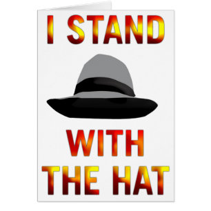 Ich stehe mit der hat.pnng