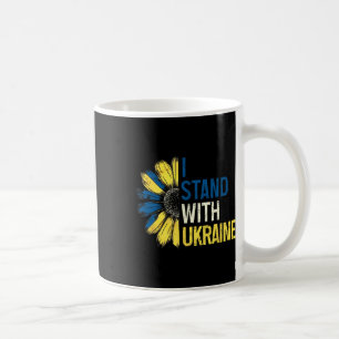 Ich stehe mit der Ukraine 2025 Shirts Ukrainische Kaffeetasse