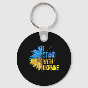 Ich stehe mit der Ukraine 2025 Shirts Ukrainische  Schlüsselanhänger