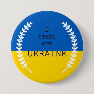 Ich stehe mit der Ukraine!!! Button