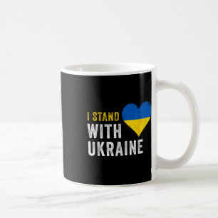 Ich stehe mit der Ukraine da - Stopp Putins Unters Kaffeetasse