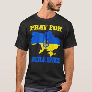 Ich stehe mit der Ukraine Frauen Männer Kinder Ukr T-Shirt