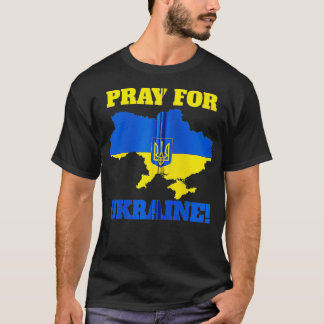 Ich stehe mit der Ukraine Frauen Männer Kinder Ukr T-Shirt