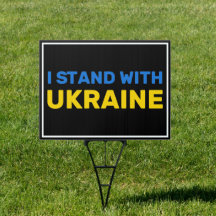 Ich stehe mit der Ukraine