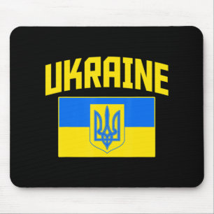 Ich stehe mit der Ukraine in Bedrängnis, die Hand  Mousepad