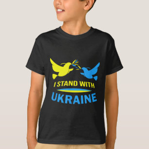 Ich stehe mit der Ukraine in Verbindung, die gegen T-Shirt