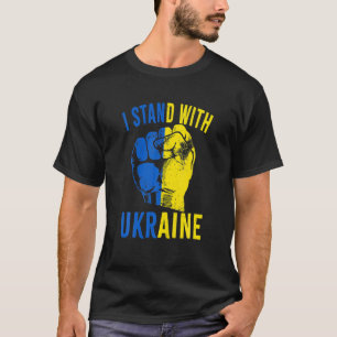 Ich stehe mit der Ukraine in Verbindung und unters T-Shirt