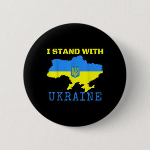 Ich stehe mit der Ukraine Karte Ende ukrainische F Button