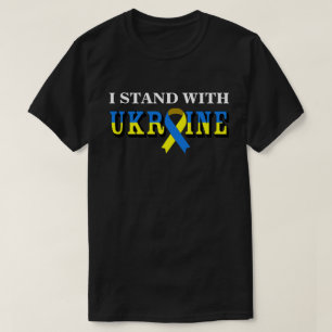 ICH STEHE MIT DER UKRAINE MIT DEM T - Shirt "Peace
