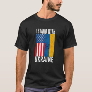 Ich stehe mit der Ukraine Su Pay UKRAINE Ukr Ainia T-Shirt