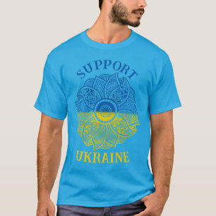 Ich stehe mit der Ukraine T-Shirt
