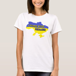 ICH STEHE MIT DER UKRAINE T - SHIRT