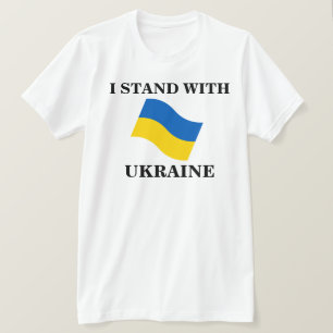 ICH STEHE MIT DER UKRAINE T - SHIRT