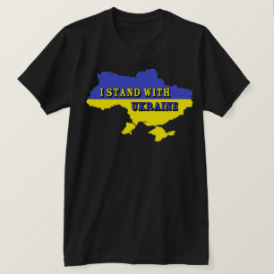 ICH STEHE MIT DER UKRAINE T - SHIRT