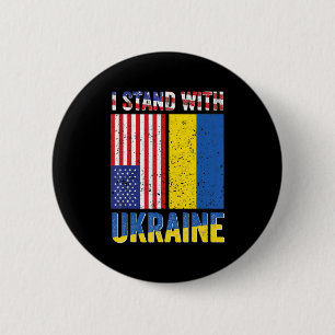 Ich stehe mit der Ukraine und unterstütze die ukra Button