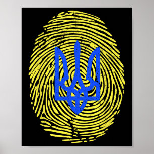 Ich stehe mit der Ukraine - Unterstützung der Ukra Poster