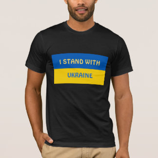Ich stehe mit der Ukraine | Unterstützung T-Shirt