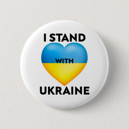 Ich stehe mit der Ukraine, wir unterstützen die Uk Button
