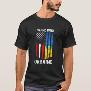 Ich stehe mit der Ukraine zur Unterstützung der uk T-Shirt
