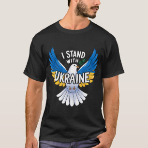 Ich stehe mit der Ukraine zur Unterstützung der uk T-Shirt