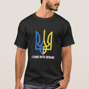 Ich stehe mit der Unterstützung der Ukraine durch T-Shirt