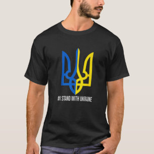 Ich stehe mit der Unterstützung der Ukraine durch T-Shirt