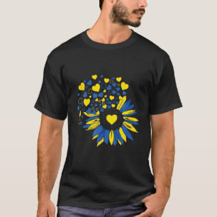 Ich stehe mit der Unterstützung der Ukraine durch T-Shirt