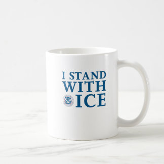 Ich stehe mit ICE Kaffeetasse