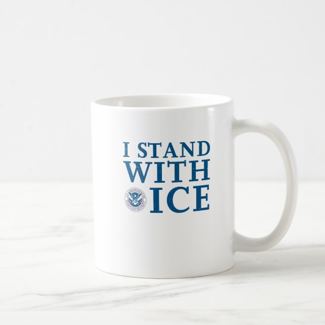 Ich stehe mit ICE Kaffeetasse (Rechts)