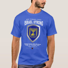 Ich stehe mit Israel - Am Yisrael Chai T-Shirt
