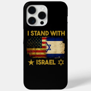 Ich stehe mit Israel-Shirt Ich stehe mit Israel Am Case-Mate iPhone Hülle