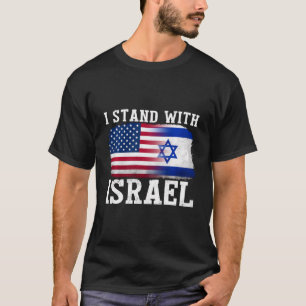 Ich stehe mit Israel Shirt Israel starke Männer Fr