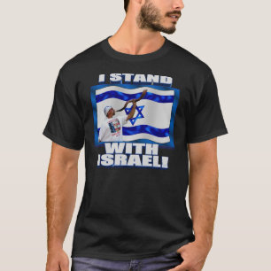 Ich stehe mit Israel T-Shirt