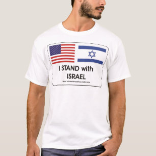Ich stehe mit Israel T-Shirt