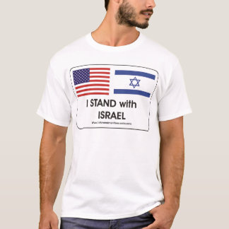 Ich stehe mit Israel T-Shirt