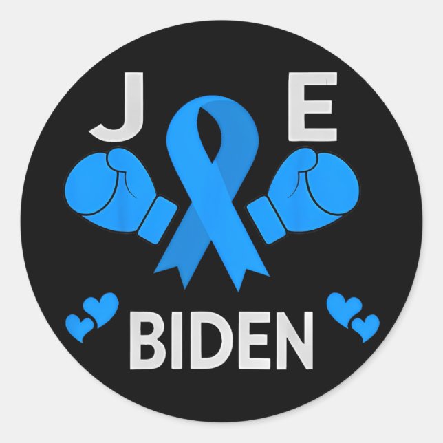 Ich stehe mit Joe Biden 2 Runder Aufkleber (Vorderseite)