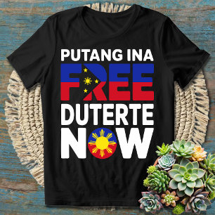 Ich stehe mit PRRD bringen Zuhause Tatay Digong Du T-Shirt