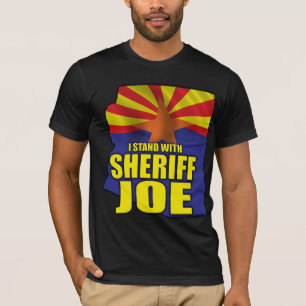 Ich stehe mit Sheriff Joe - stützen Sie SB1070 T-Shirt