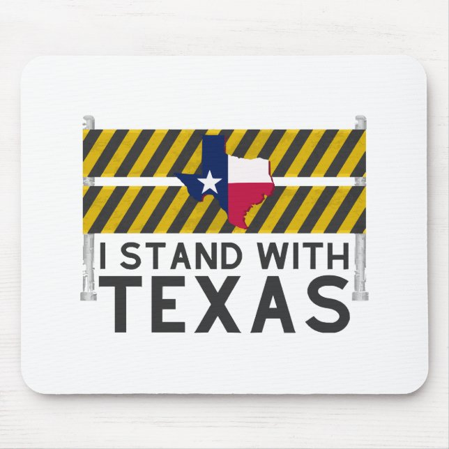 Ich stehe mit Texas Mousepad (Vorne)