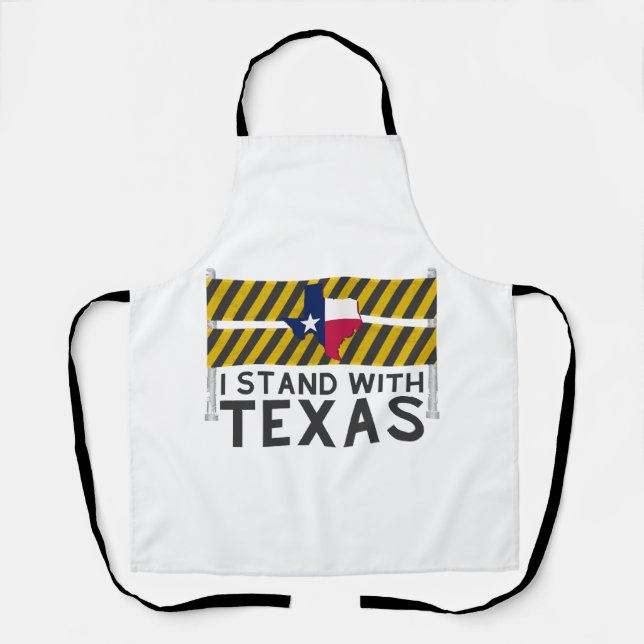 Ich stehe mit Texas Schürze (Vorderseite)