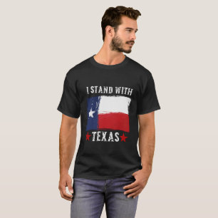 Ich stehe mit Texas T-Shirt