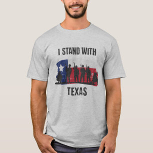 Ich stehe mit Texas #texit T-Shirt