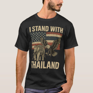 ICH STEHE MIT THAILAND (2) T-Shirt