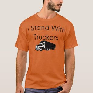 Ich stehe mit Truckers Shirt ClassicCopy