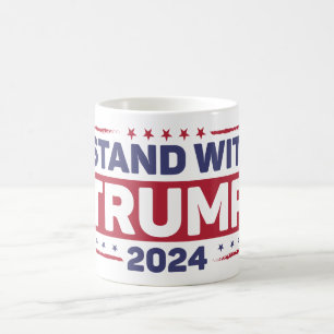 Ich stehe mit Trump Kaffeetasse