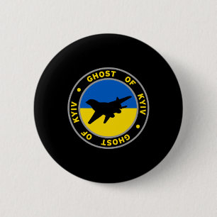 Ich stehe mit Ukraine Liebhaber Held von Kiew Der Button