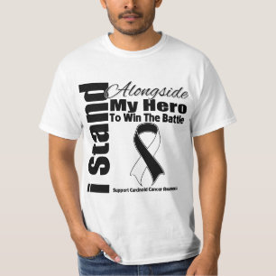 Ich stehe neben meinem Held-karzinoiden Krebs T-Shirt