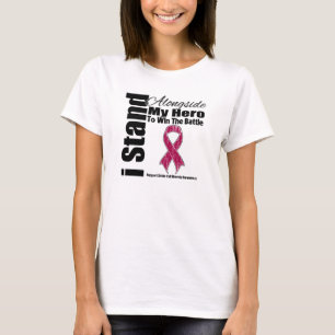 Ich stehe neben meiner Held-Sichel-Zellen-Anämie T-Shirt