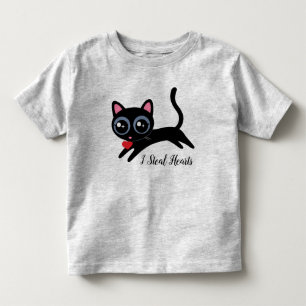 Ich stehe Niedliche Kitty Cat Geschenk Kleinkind T-shirt