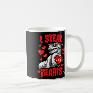 Ich stehle 67 Herzen Valentinstag 67 Meme 6 7 T Re Kaffeetasse